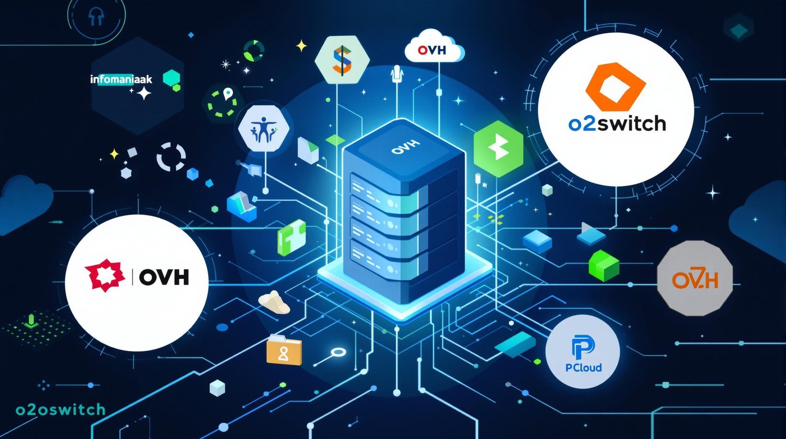 Comparatif hébergement web Infomaniak et alternatives