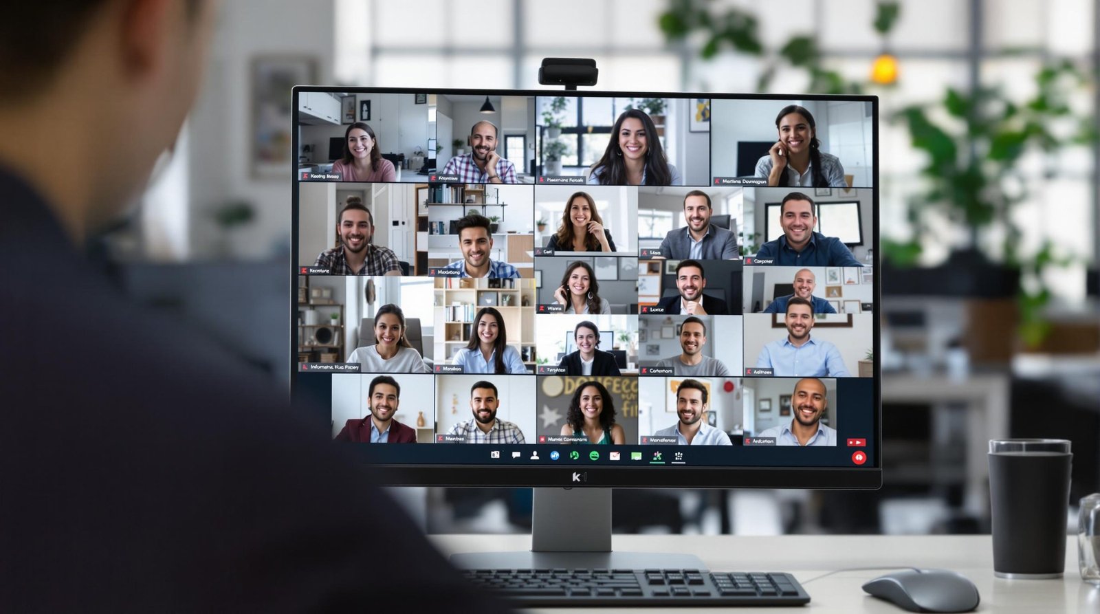 Réunion en ligne avec Infomaniak KMeet