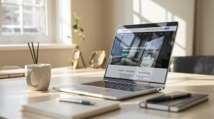 Tarifs et codes promo Infomaniak sur un ordinateur portable