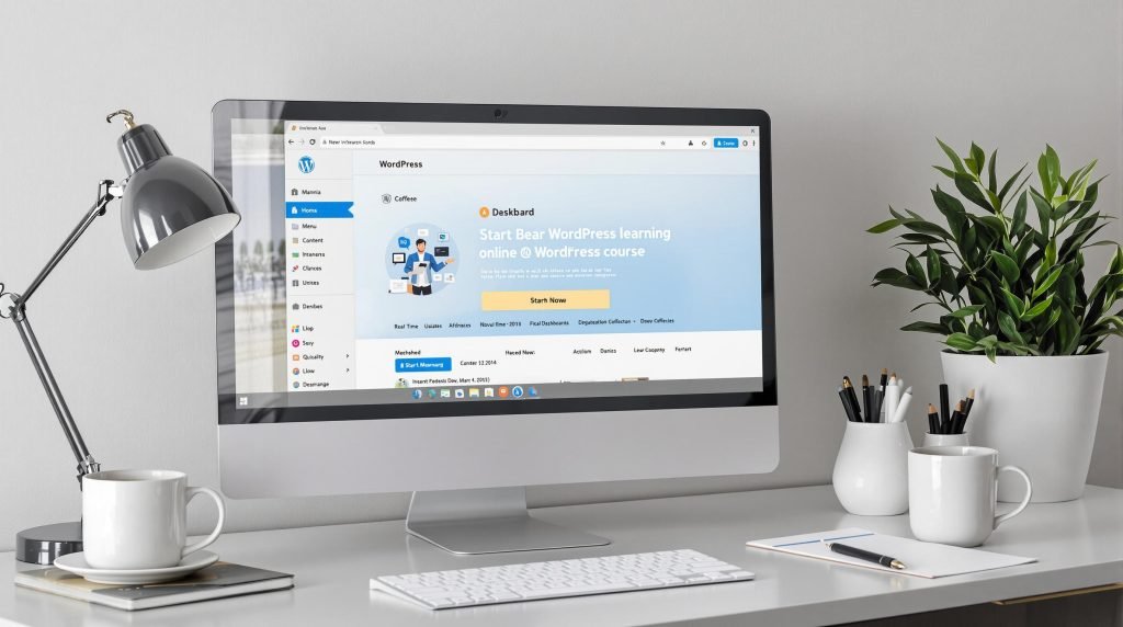 Cours en ligne gratuit WordPress