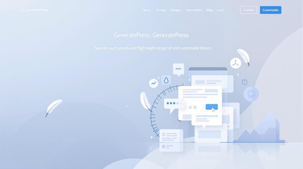 Caractéristiques de GeneratePress