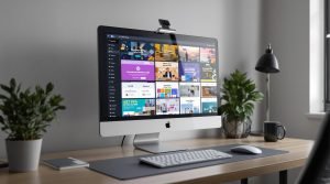 Divers thèmes WordPress sur un écran