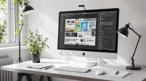 Interface de design web avec GeneratePress, Elementor et Gutenberg