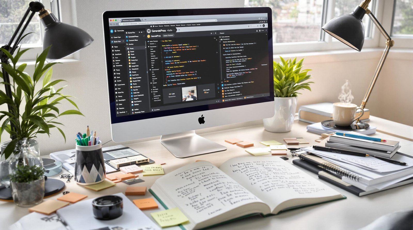 Personnalisation de site web avec GeneratePress