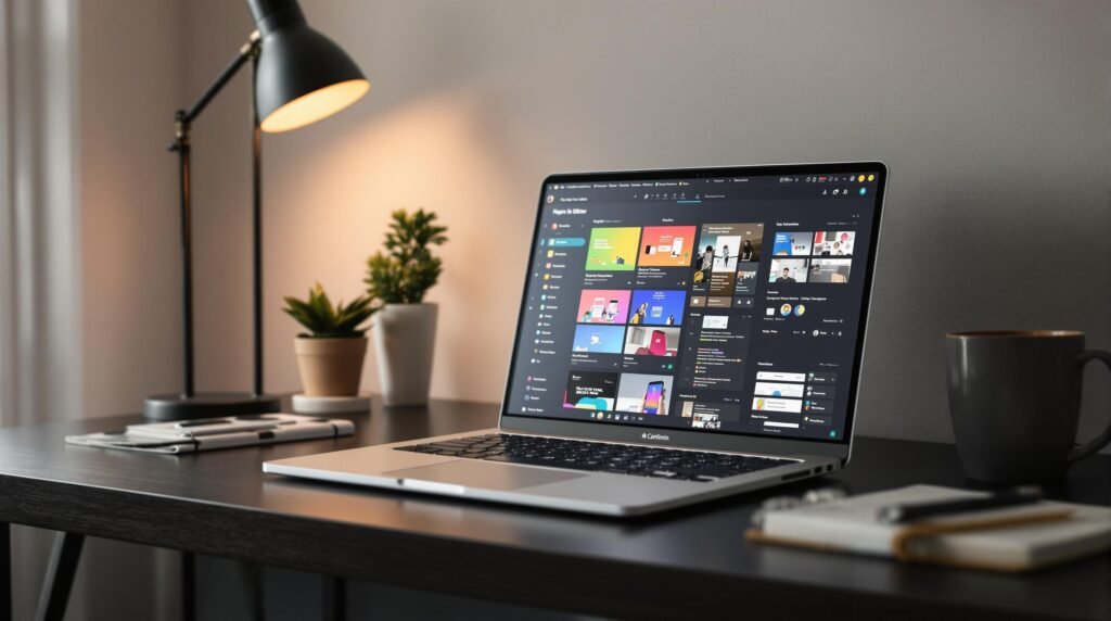 Interface du constructeur visuel de Divi