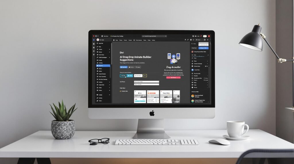 Interface utilisateur IA Divi