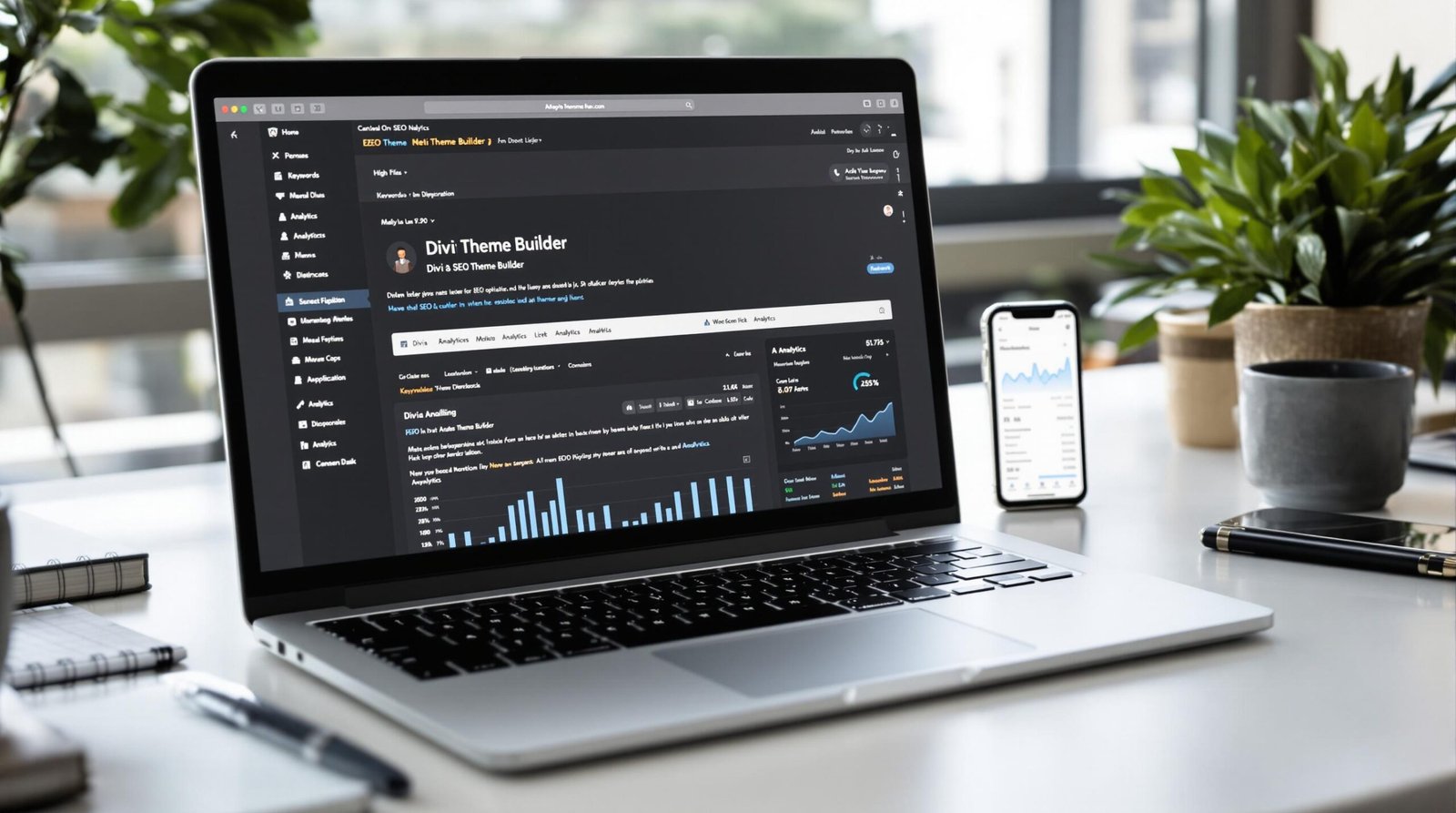 Site WordPress optimisé avec Divi