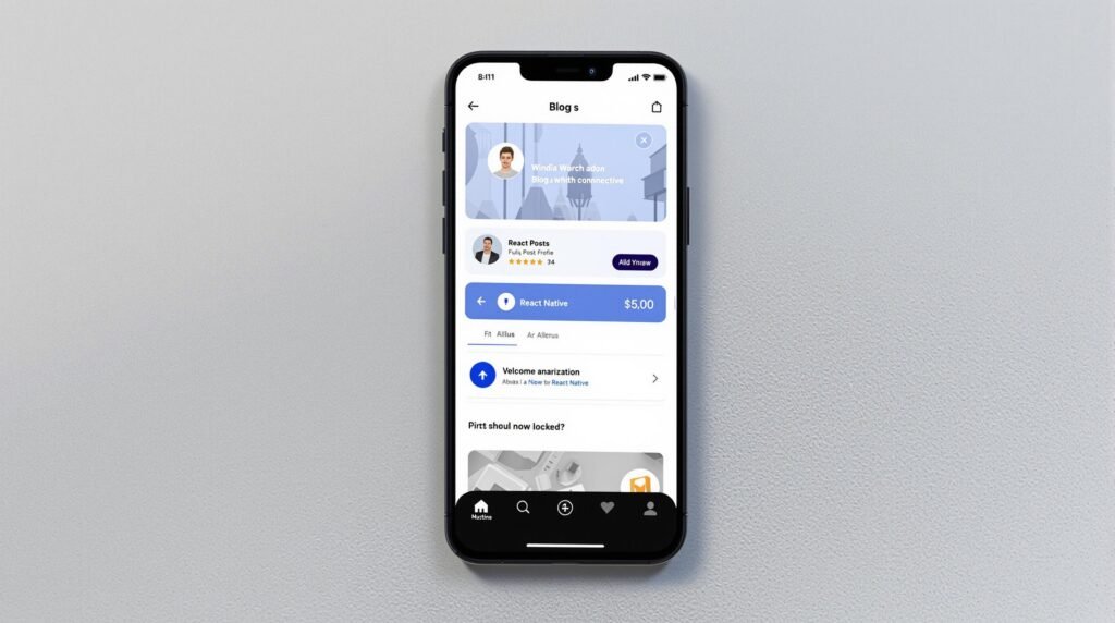 Application mobile WordPress React Native