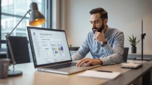 Coach professionnel utilisant WordPress