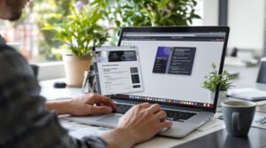 Développeur optimisant un site avec GeneratePress Elements