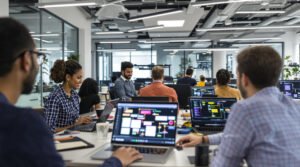 Équipe de PME avec n8n pour automatisation