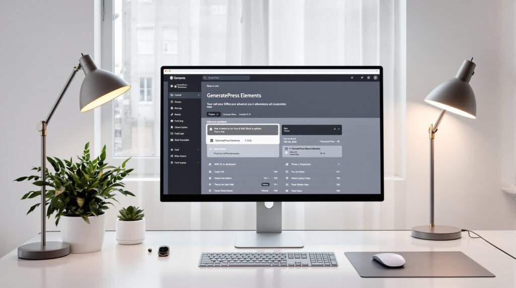 Fonctionnalité avancée de GeneratePress Elements