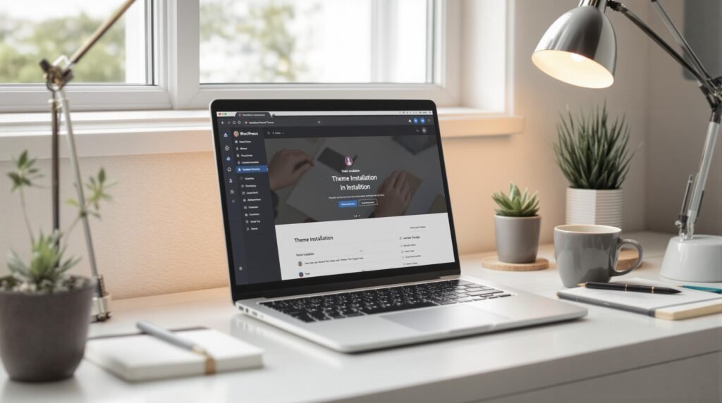 Installation facile d'un thème WordPress