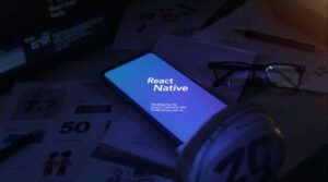 Interface d'application mobile WordPress React Native