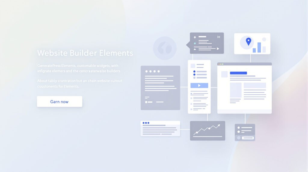 Interface utilisateur de GeneratePress Elements