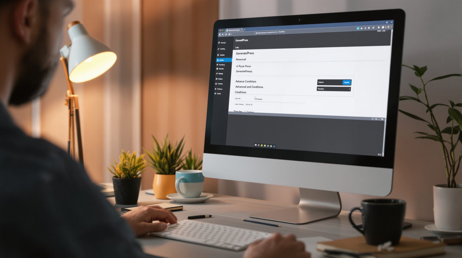 Personnalisation de site web avec GeneratePress