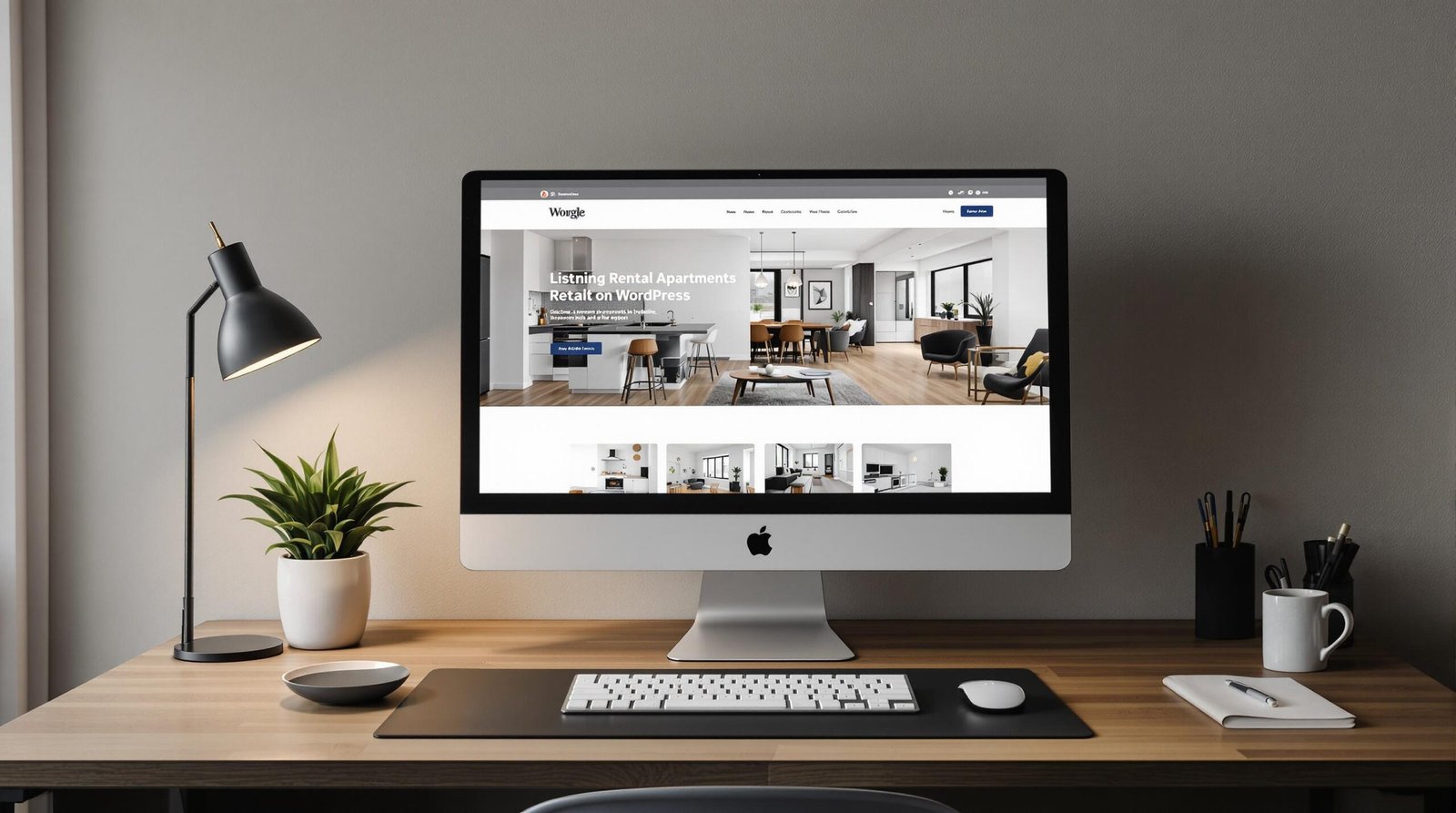 Site de location d'appartements sur WordPress