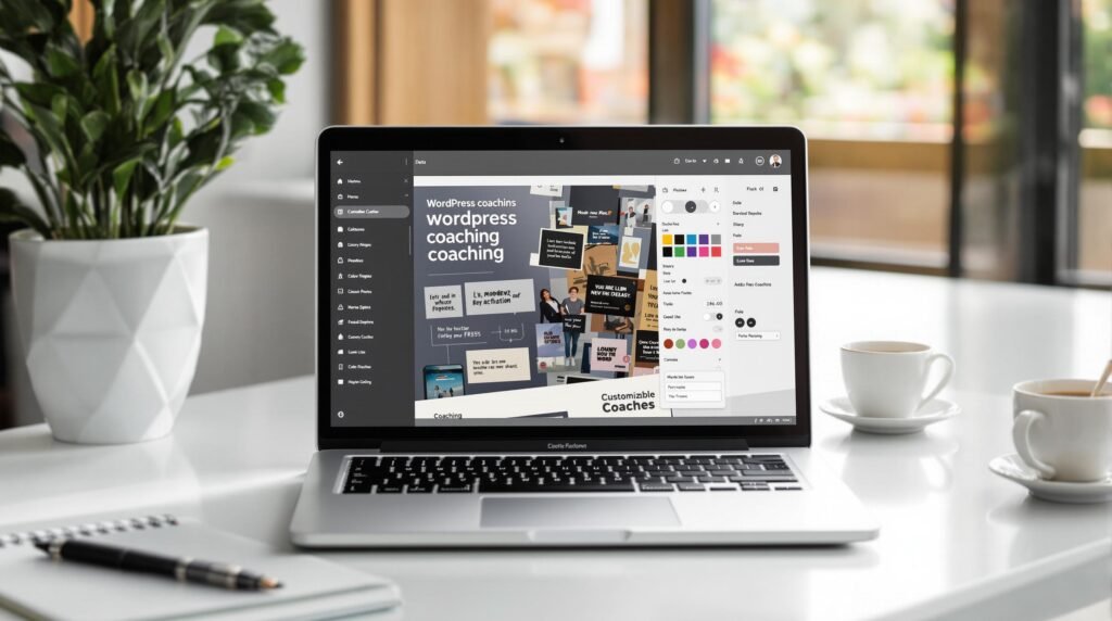 Tableau de bord WordPress